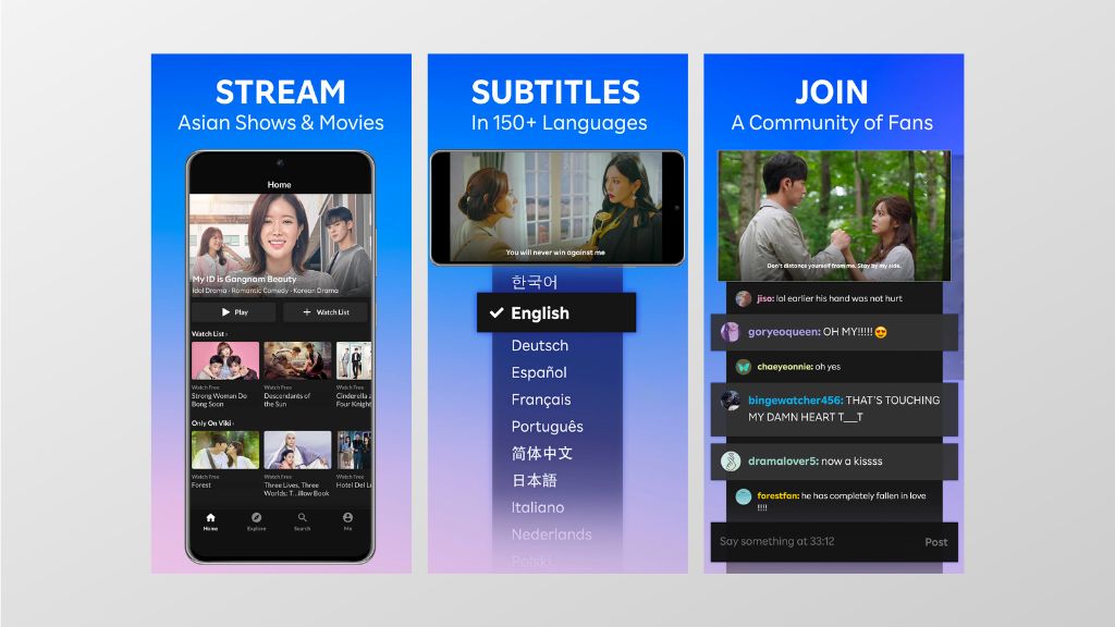 Aplikasi Nonton Film Viki Asian Dramas dan Movies di HP