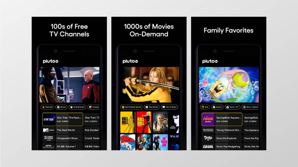 Pluto TV Aplikasi Nonton TV dan Film Gratis di Android