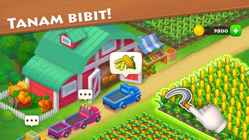 Township Game Bertani dan Peternakan di HP Android iOS