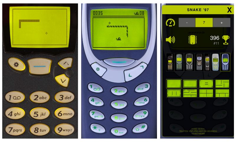 Snake 97 Game Retro Nostalgia seperti Nokia