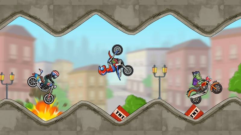 Turbo Bike Game Balapan Motor Trail Multiplayer Android