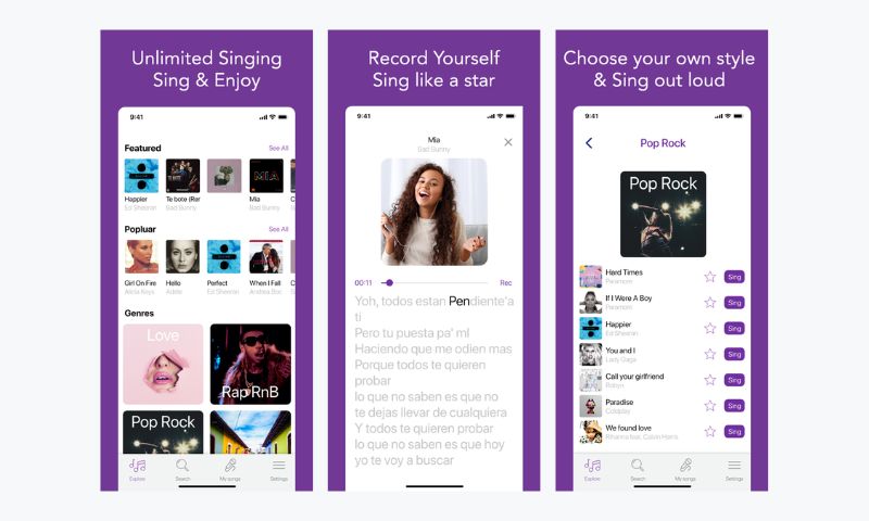 Apk Sing Karaoke Unlimited Songs Gratis Android iOS