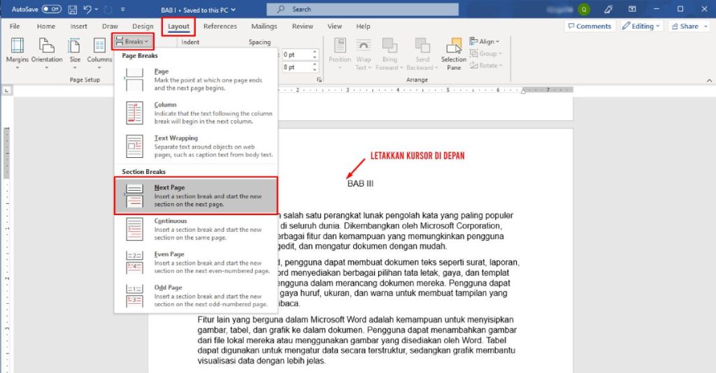 Cara Membuat Nomor Halaman di Word (dengan Gambar) Otomatis - Malas.id