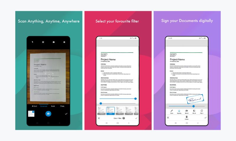 Aplikasi Document Scanner PDF Creator Terbaik di Android iOS