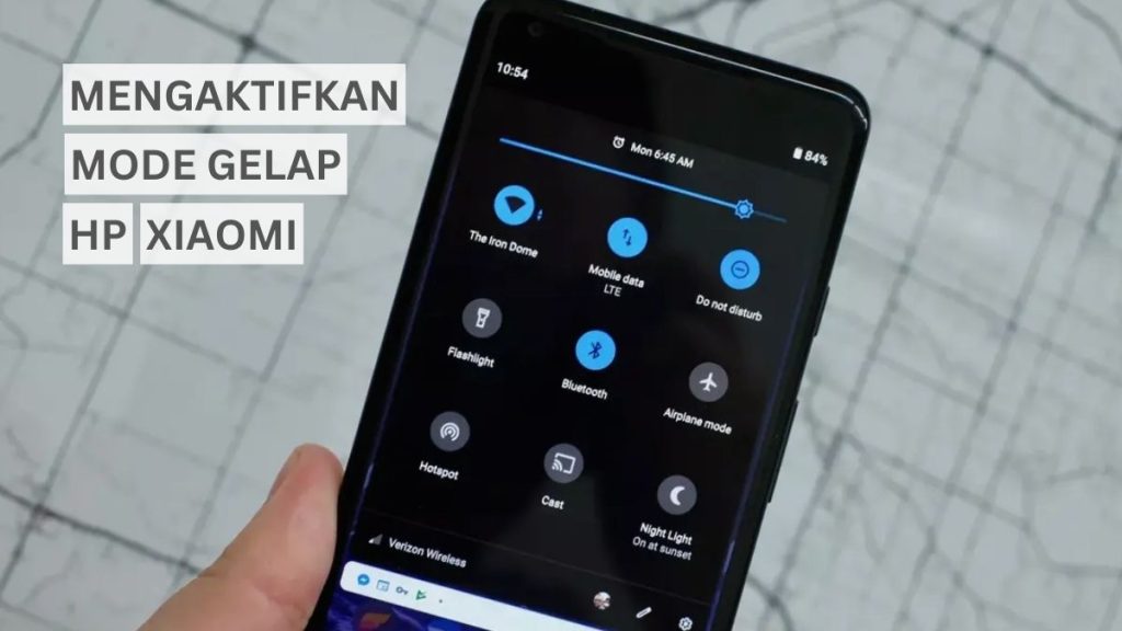 Cara Mengaktifkan Mode Gelap di HP Xiaomi Dark Mode