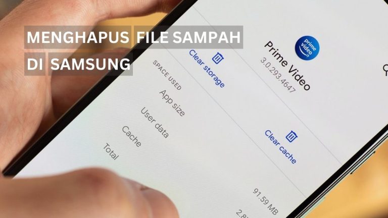 Cara Menghapus File Sampah di HP Samsung Tanpa Aplikasi