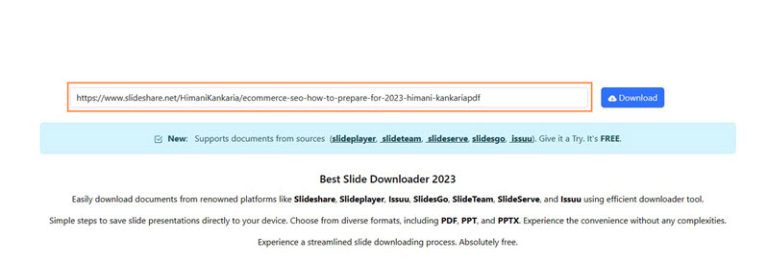 4 Cara Download File PPT Di Slideshare Gratis (Tanpa Login) - Malas.id